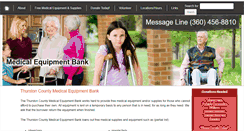 Desktop Screenshot of medicalequipmentbank.org