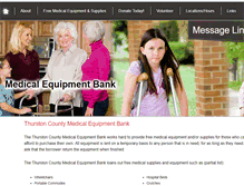 Tablet Screenshot of medicalequipmentbank.org